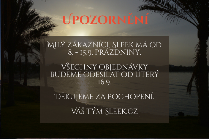 prázdniny upozornění